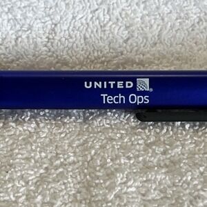 United Airlines Tech Ops Twist Ballpoint Pen Safety -we Own It